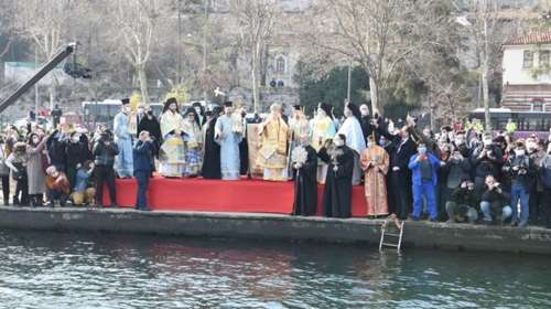 Με λαμπρότητα γιορτάστηκαν και φέτος τα Θεοφάνεια στο Φανάρι στην Κωνσταντινούπολη