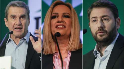 Αναταραχή στο ΚΙΝΑΛ: Προβάδισμα Ανδρουλάκη και Λοβέρδου στη μάχη για την ηγεσία - Μεθοδεύσεις καταγγέλλει η Γεννηματά