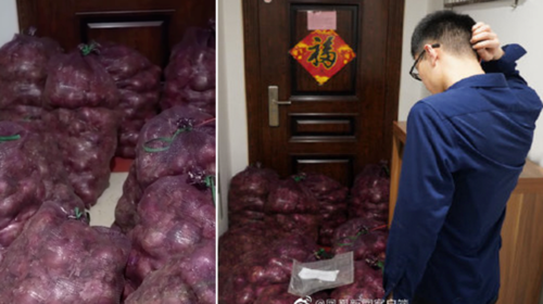 Απίστευτο delivery στην Κίνα: Την απάτησε και του έστειλε ένα τόνο κρεμμύδια για να κλάψει όσο και εκείνη!