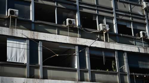 Βίντεο ντοκουμέντο από τη στιγμή της έκρηξης στο υπουργείο Εργασίας