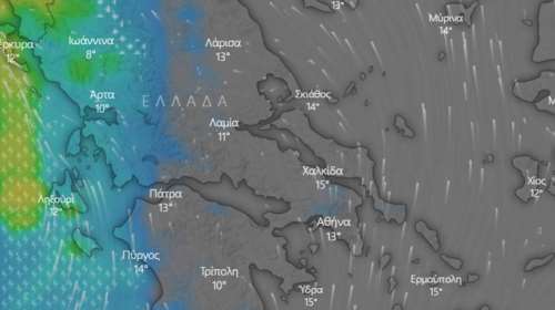 Αγριεύει ο καιρός με σφοδρές βροχοπτώσεις: Καταιγίδες και στην Αττική - Live η πορεία της κακοκαιρίας