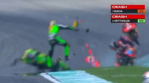 Τρομακτικό ατύχημα στο Moto GP: Μάχη για τη ζωή του δίνει 20χρονος αναβάτης - Προσοχή σκληρές εικόνες