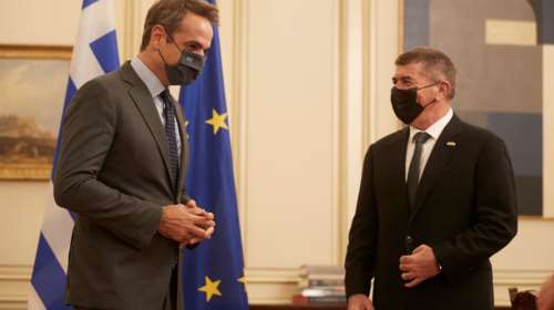 Συνάντηση Μητσοτάκη με ισραηλινό ΥΠΕΞ - Στο τραπέζι οι τουρκικές προκλήσεις