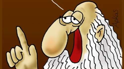 Αρκάς: Με σοφή συμβουλή από τον προφήτη η κυριακάτικη καλημέρα περί ηλιθιότητας