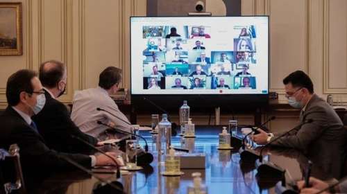 Συνεδριάζει μέσω τηλεδιάσκεψης η ΚΟ της ΝΔ υπό τoν Κυρ. Μητσοτάκη