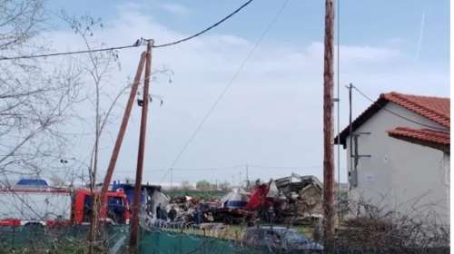 Τέμπη: Στο Κουλούρι ανακριτής, δικαστικοί πραγματογνώμονες, κλιμάκιο της πυροσβεστικής και μεταλλουργός [Εικόνες]