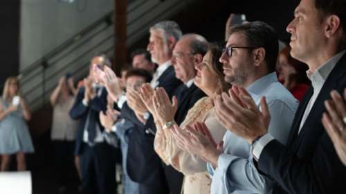 Στο Ηρώδειο χθες βράδυ ο Ν. Ανδρουλάκης  - Στη συναυλία της Εθνικής Συμφωνικής Ορχήστρας