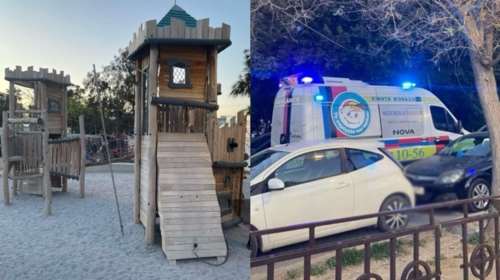 Κι άλλο ατύχημα σε παιδική χαρά- 6χρονο κοριτσάκι έπεσε από ύψος στο Ηράκλειο όταν αποκολλήθηκε σίδερο από ξύλινο πύργο