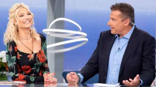 Η on air αναφορά του Γιώργου Λιάγκα στη Φαίη Σκορδά