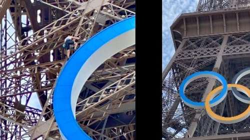 Γαλλία: Εκκενώθηκε ο Πύργος του Άιφελ λίγες ώρες πριν την Τελετή Λήξης - Άνδρας προσπάθησε να σκαρφαλώσει πάνω του