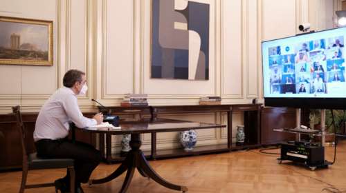 Μητσοτάκης: Το Ευρωπαϊκό Συμβούλιο να τηρήσει τις αποφάσεις του - Να στείλει σαφές μήνυμα στην Τουρκία