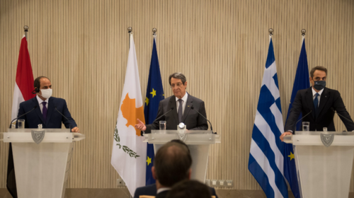 Κοινή διακήρυξη Ελλάδας-Κύπρου-Αιγύπτου: Καταδίκη των τουρκικών προκλήσεων