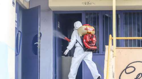 Αμαλιάδα: Απολυμαίνονται όλα τα σχολεία και τα κτίρια του δήμου Ήλιδας