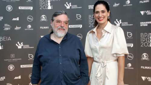 Δημήτρης Παπαδημητρίου – Βερόνικα Δαβάκη: Χέρι χέρι στα βραβεία Ίρις