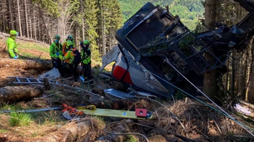Ιταλία: Αποφυλακίστηκαν οι τρεις ύποπτοι για το δυστύχημα με το τελεφερίκ