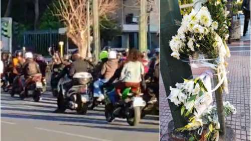 Τροχαίο στη Βουλή: Μοτοπορεία στο σημείο για τον Ιάσονα [Εικόνες - Βίντεο]