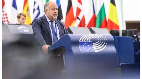 Δημήτρης Τσιόδρας στο Ευρωπαϊκό Κοινοβούλιο: Ενιαία πολιτική της ΕΕ σε 4 άξονες στη Συρία