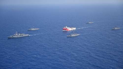 Ορουτς Ρέις: Έφτασε στα επτά μίλια από τη Ρω - Ζεσταίνει μηχανές το Γιαβούζ