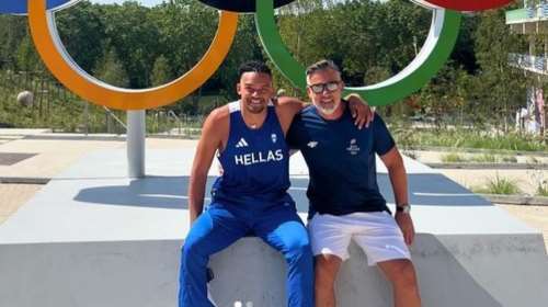 O Εμμανουήλ Καραλής στον πατέρα του: &quot;Ποιος να φανταζόταν ότι 20 χρόνια μετά θα πηγαίναμε στους Ολυμπιακούς Αγώνες μαζί&quot;