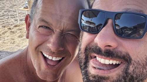Φωκάς Ευαγγελινός &amp; Μιχάλης Μαρίνος μαζί στη Λευκάδα - Οι φωτογραφίες από τις διακοπές τους