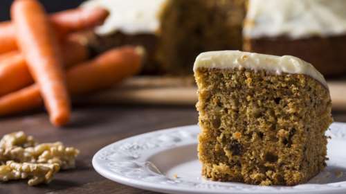 Αφράτο, νηστίσιμο κέικ καρότου χωρίς μίξερ - Ο,τι πρέπει για τον καφέ σας