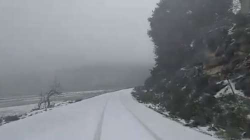 Κακοκαιρία: Χειμώνιασε στην Κρήτη - Στα &quot;λευκά&quot; το οροπέδιο Λασιθιού [Βίντεο]