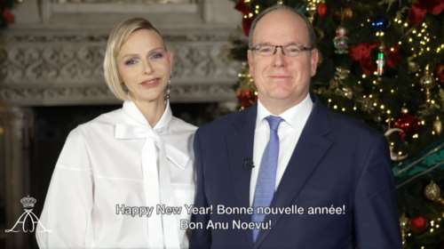 Πριγκίπισσα Σαρλίν: Στο παλάτι με ξυρισμένο κεφάλι, ένα σκουλαρίκι και πουκάμισο Prada