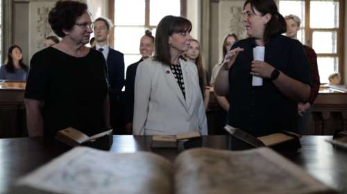 Σακελλαροπούλου στη Λιθουανία: H Ευρώπη να διατηρήσει την ανθεκτικότητά της ως κοινότητα ευημερίας και δικαιοσύνης