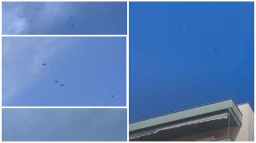 F-35 &quot;έσκισαν&quot; τον ουρανό με χαμηλές πτήσεις - Πέταξαν στα 5.000 πόδια - Αιφνιδιάστηκαν οι Αθηναίοι