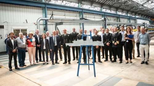 Belharra: Ξεκίνησε η κατασκευή και της 2ης ελληνικής φρεγάτας - Νωρίτερα από το χρονοδιάγραμμα [Εικόνες]