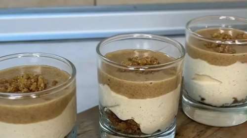 Cheesecake μελομακάρονο με 3 υλικά μέσα σε 3&#39;