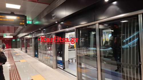 Νέο περιστατικό στο μετρό Θεσσαλονίκης – Συρμός ακινητοποιήθηκε για τέσσερα λεπτά στη στάση [βίντεο]