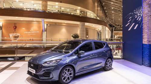 To νέο Fiesta πρωταγωνιστεί στην έκθεση της Ford στο &quot;The Mall Athens&quot;