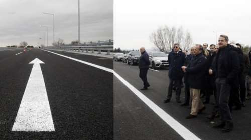 Στην κυκλοφορία η νέα γέφυρα του Αλιάκμονα: &quot;Ένα έργο με το οποίο δεν είχε ασχοληθεί κανείς&quot; το μήνυμα Μητσοτάκη [Εικόνες]