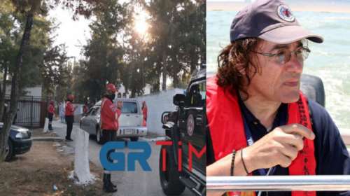 Κηδεία Σάκη Σωτηράκη: Συγκίνηση στο τελευταίο αντίο στον εθελοντή διασώστη που έφυγε από κορονοϊό [Βίντεο]