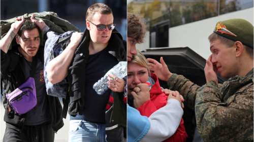 Επιστράτευση στη Ρωσία: 200.000 άνδρες έχουν ντυθεί στα χακί - Δεκάδες χιλιάδες το έχουν σκάσει από τη χώρα