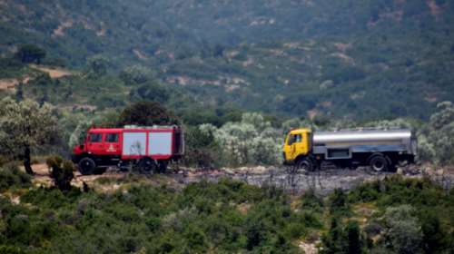 Φωτιά σε εξέλιξη στην Κύθνο