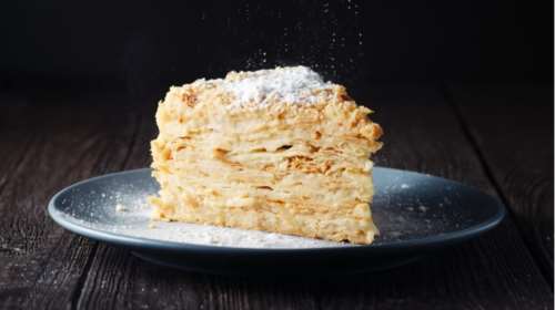 Πανεύκολο μιλφέιγ με την πιο αφράτη και γευστική κρέμα - Ετοιμο σε 10 λεπτά