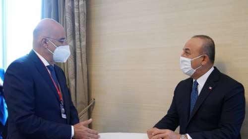 Τηλεφωνική επικοινωνία Δένδια - Τσαβούσογλου: Στο επίκεντρο Αιγαίο και Αν. Μεσόγειος