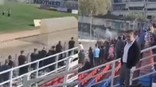 Κορονοϊός - Ηλιούπολη: Χαμός με κόσμο και καπνογόνα σε γήπεδο - Οπαδοί έσπασαν το πρωτόκολλο και γέμισαν τις εξέδρες