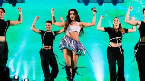 Μαρίνα Σάττι: Οι φωτογραφίες μέσα από το ξενοδοχείο στο Μάλμε που προκάλεσαν πλήθος σχολίων