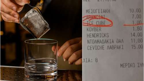 Θεσσαλονίκη: Απίστευτο - Πήγαν για ποτό και τους χρέωσαν και το...παγάκι [Βίντεο]