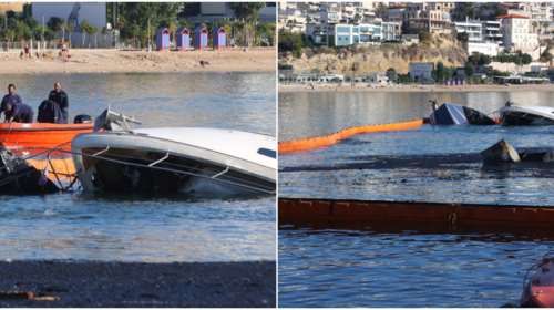 Στάχτη και αποκαΐδια τέσσερα σκάφη στη Μαρίνα Ζέας: Από ξύλινο ιστιοφόρο ξεκίνησε η φωτιά [εικόνες - βίντεο]