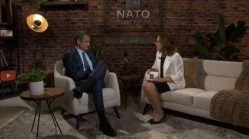 Μητσοτάκης από NATO Public Forum: Η Συμμαχία κατάφερε να επανεφεύρει τον εαυτό της