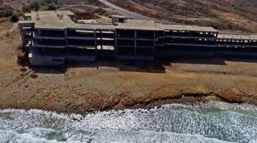 Σητεία: Ξανά στο σφυρί το ξενοδοχείο &quot;φάντασμα&quot; του εφοπλιστή Λελάκη [βίντεο]