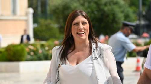 Ζωή Κωνσταντοπούλου: Στην πλευρό του Σπύρου Μπιμπίλα στην πρεμιέρα του