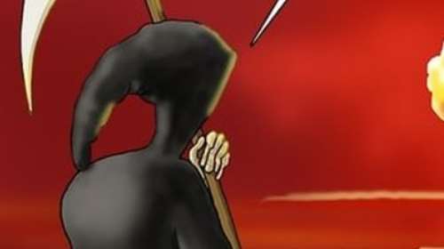 Το ανατριχιαστικό σκίτσο του Αρκά με τον χάρο και ένα μήνυμα για τον πόλεμο