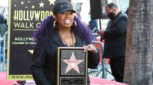 Η Μίσι Έλιοτ απέκτησε αστέρι στη Λεωφόρο της Δόξας στο Χόλιγουντ