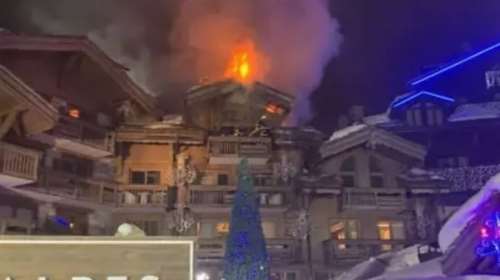 Στις φλόγες πολυτελές ξενοδοχείο στις γαλλικές Αλπεις - Απομακρύνθηκαν 270 άτομα