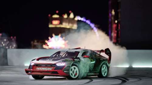 Επιτέλους Electrikhana: Ο Ken Block με Audi S1 Hoonitron στο Las Vegas
